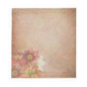  Floral-Blocnote Notitieblok (Voorkant)