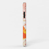 Floral Bloom Blush Gold Sun Pink Waterverf Case-Mate iPhone Case (Achterkant/rechts)