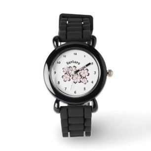 Floral blossom horloge