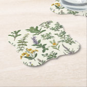 Floral Blossom Onderzetter (Gekanteld)