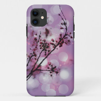 Floral blossom sparkle patroon iPhone5 hoesje