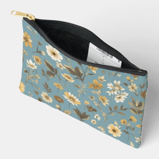 Floral Blue Etui (Open)