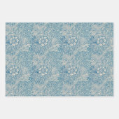 Floral Blue White  Morris Flowers Pattern Inpakpapier Vel (Voorkant)