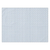 Floral Blue White Pattern Tafelkleed (Voorkant (Horizontaal))