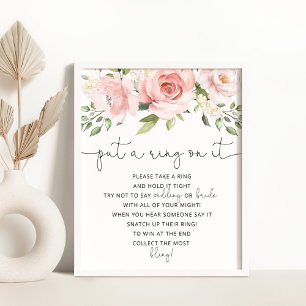 Floral blush a mis une bague sur son poster de jeu