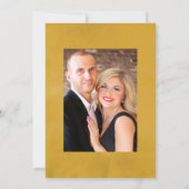 Floral Blush and Gold Wine Tasting Weddenschap Save The Date (Achterkant)