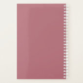 Floral Blush et Rose Wedding planner or (Dos)