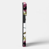Floral Blush Fancy Initialen en naam Case-Mate iPhone Case (Achterkant / Rechts)
