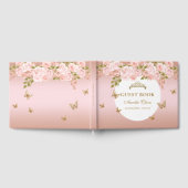 Floral Blush Rose Gold Tiara Butterfly Livre d'inv (Complet)