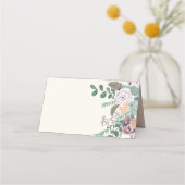 Floral blush roze eucalyptusbruiloft (Achterkant)