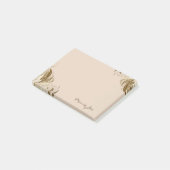 Floral Boarder Prints Gepersonaliseerd Post-it® Notes (Schuin)