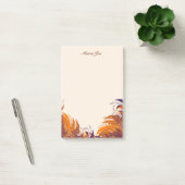 Floral Boarder Prints Gepersonaliseerd Post-it® Notes (Kantoor)