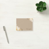 Floral Boarder Prints Gepersonaliseerd Post-it® Notes (Kantoor)