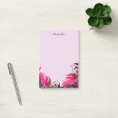 Floral Boarder Prints Gepersonaliseerd Post-it® Notes (Kantoor)