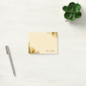 Floral Boarder Prints Gepersonaliseerd Post-it® Notes (Kantoor)