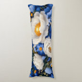 Floral Body Pillow Lichaamskussen (Voorkant Verticaal)