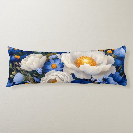 Floral Body Pillow Lichaamskussen (Voorkant)
