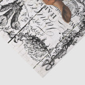 Floral Boer Goats Tissuepapier (Detail)