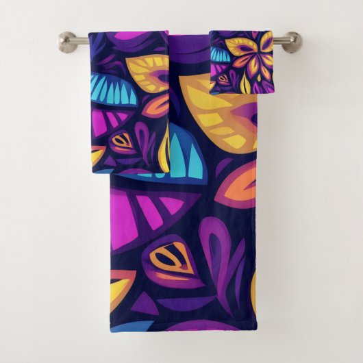 Floral Boho Abstract colorful 2 (En situation)