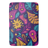 Floral Boho Abstract kleurrijk 5 Badmat (Voorkant Verticaal)