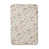 Floral Boho Bath Mat (Voorkant Verticaal)