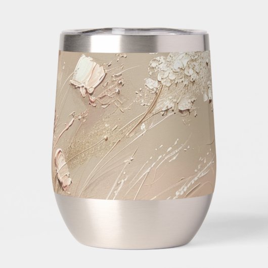 Floral Boho Beige Blanc (Arrière)