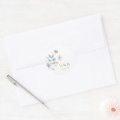 Floral Boho bruiloft Sticker (Envelop)