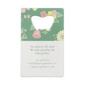 Floral Boho du jardin de printemps (Dos)