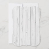 Floral Boho Elephant Baby shower Invitation fille (Dos)