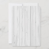 Floral Boho Elephant Baby shower Invitation Garçon (Dos)