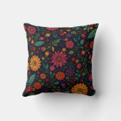 Floral Boho Kussen (Achterkant)