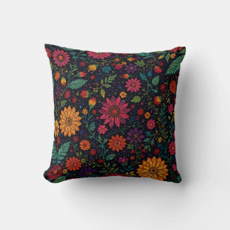 Floral Boho Kussen