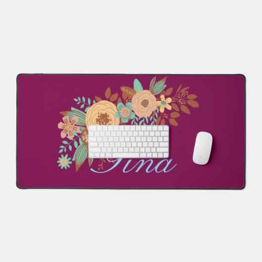 Floral Boho moderne (Clavier et souris)