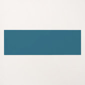 Floral Boho Pattern Custom Name Yoga Mat (Achterkant (horizontaal))