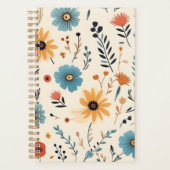 Floral Boho Pattern Planner (Voorkant)