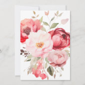 Floral Boho Save the Date Invitations (Dos)