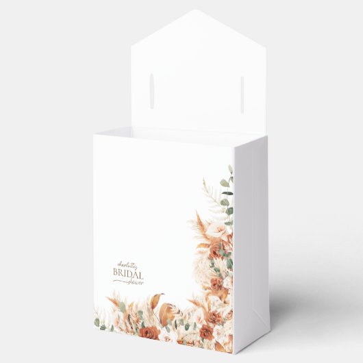 Floral Boho toekomst Mrs Vrijgezellenfeest Bedankdoosjes (Geopend)