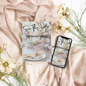 Floral Boho Wedding Uitnodiging