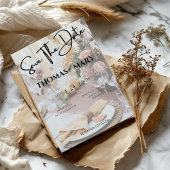 Floral Boho Wedding Uitnodiging