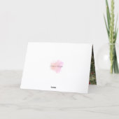 Floral, Bonne Carte Anniversaire (Dos)