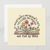 Floral Book Lover (Voorkant / Achterkant)