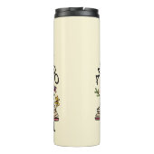 Floral Book Lover Thermosbeker (Achterkant)