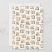 Floral Books Bedankkaart (Achterkant)