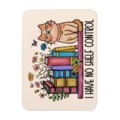 Floral Books en Cat Magneet (Verticaal)