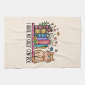 Floral Books en Cat Theedoek (Horizontaal)