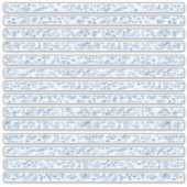  Floral Borders in Boho Blues Sticker (Voorkant)