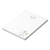 Floral Botanical Notitieblok (Gedraaid)