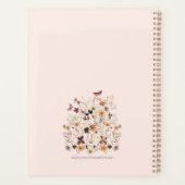 Floral botanique Fleur sauvage en pressage (Dos)