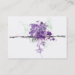Floral Bouquet Abstract - visitekaartjes