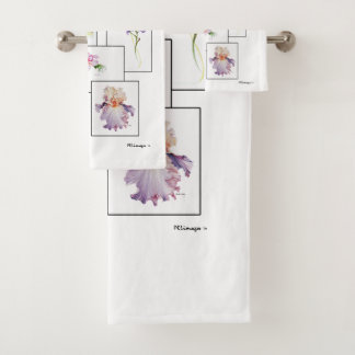 Floral Bouquet Bath Towel Set Bad Handdoek